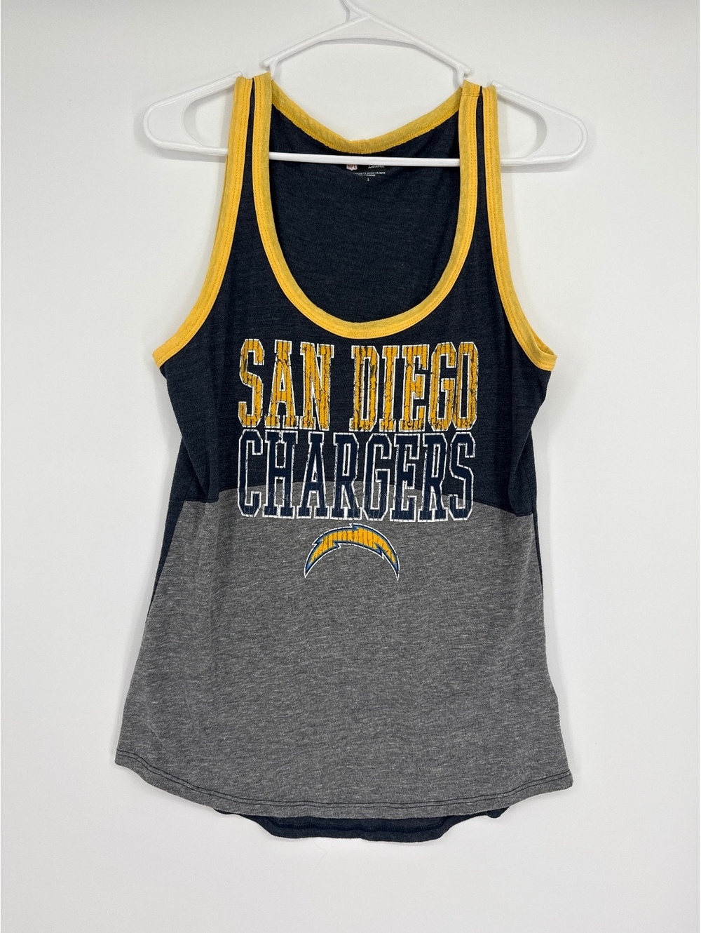San Diego Chargers NFL Women's Tank Top Size Large